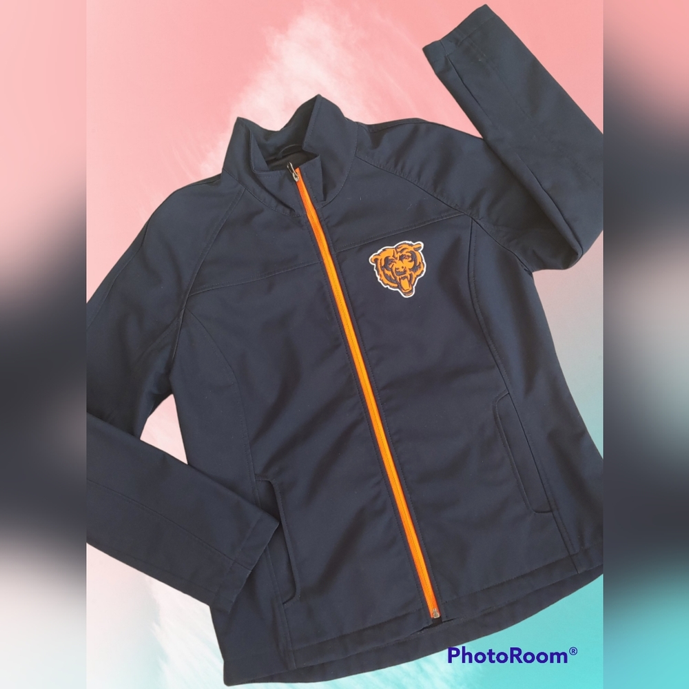 Lined Chicago Bears NFL jacket women L